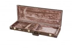 Gator GW-ELECT-VIN Electric Guitar Deluxe Wood Case, Vintage Brown Guitar Accessories