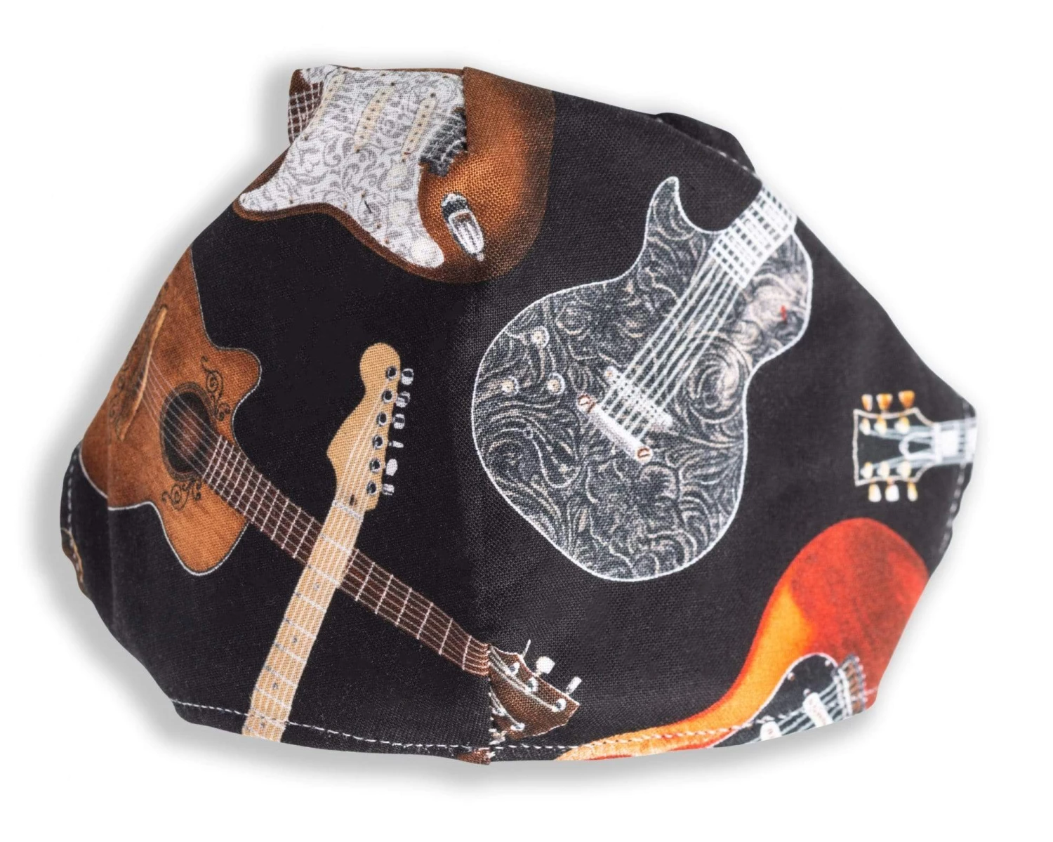Gator Reusable Guitar Pattern Face Mask | Replaceable Filter Guitar Accessories 3 Gator Reusable Guitar Pattern Face Mask | Replaceable Filter Guitar Accessories