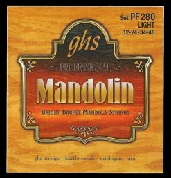 GHS Bright Bronze Mandolin String Set Folk Instrument Accessories