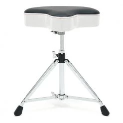 Gibraltar 6608 Drum Thone | Silver/White Finish Drum Hardware