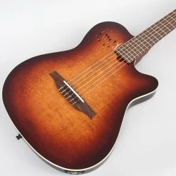 Godin Mulitac Nylon Encore Guitar | Burnt Umber