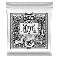 Ernie Ball Guitar Accessories GOLD 5TH ERNESTO PALLA NYLON CLASSICAL GUITAR STRINGS 6 PACK