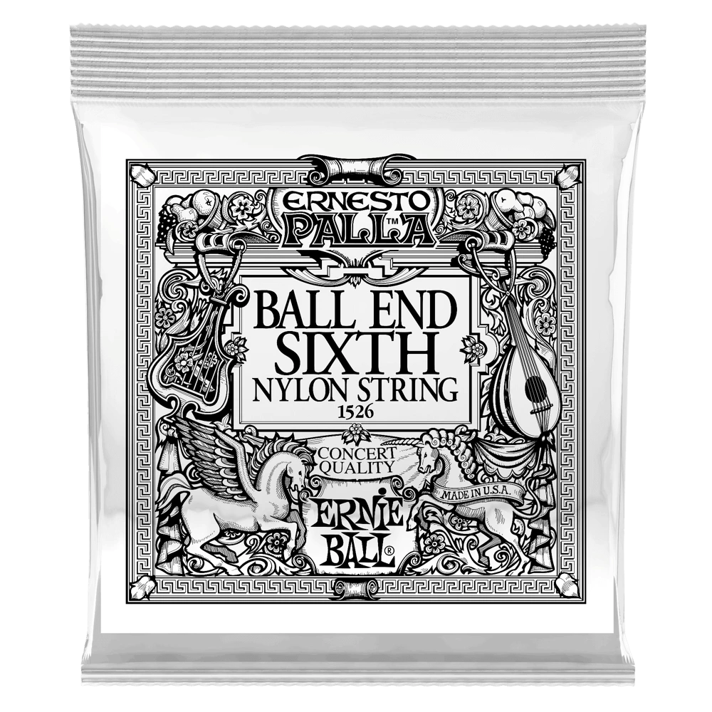 Ernie Ball GOLD 6TH ERNESTO PALLA NYLON BALL END CLASSICAL GUITAR STRINGS 6 PACK 3 Ernie Ball GOLD 6TH ERNESTO PALLA NYLON BALL END CLASSICAL GUITAR STRINGS 6 PACK