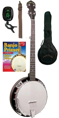 Gold Tone CC-BG Bluegrass Banjo Package