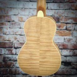 Ukuleles Gold Tone Curly Maple Resonator Concert-Scale Ukulele