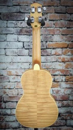 Ukuleles Gold Tone Curly Maple Resonator Concert-Scale Ukulele