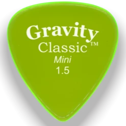 Gravity Picks Gravity Classic Mini Polished Bevel Guitar Pick | 1.5mm