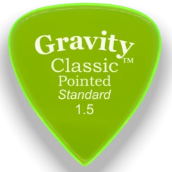 Gravity Picks Gravity Classic Pointed Standard Guitar Pick | 1.5mm Guitar Accessories