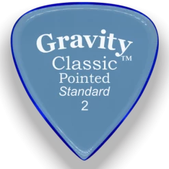 Gravity Picks Gravity Classic Pointed Standard Guitar Pick | 2.0mm Guitar Accessories