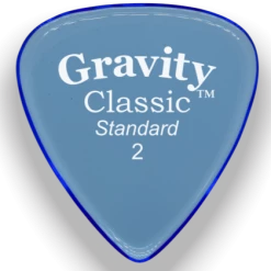 Gravity Picks Gravity Classic Standard Polished Bevel Guitar Pick | 2.0mm Guitar Accessories
