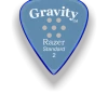 Gravity Picks Razer Standard Multi-Hole Guitar Pick | 2.0mm