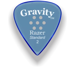 Gravity Picks Razer Standard Multi-Hole Guitar Pick | 2.0mm