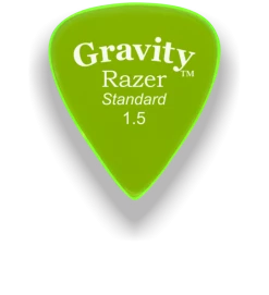 Guitar Accessories Gravity Picks Razer Standard Polished Guitar Pick | 1.5mm