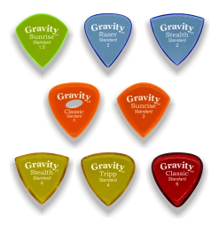 Gravity Picks Thick Pick Variety Pack Guitar Accessories