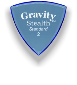 Gravity Picks Gravity Stealth Standard Guitar Pick | 2.0mm Guitar Accessories