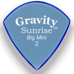 Gravity Picks Guitar Accessories Gravity Sunrise Big Mini Guitar Pick | 2.0mm