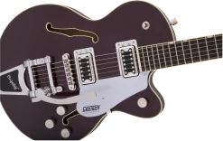 Gretsch Electromatic Center Block Jr. Single Cut With Bigsby, Dark Cherry Metallic Guitar
