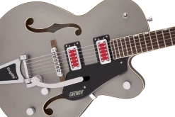 Gretsch Electromatic "Rat Rod" Hollow Body Single Cut With Bigsby, Matte Phantom Metallic Guitar 14 Gretsch Electromatic