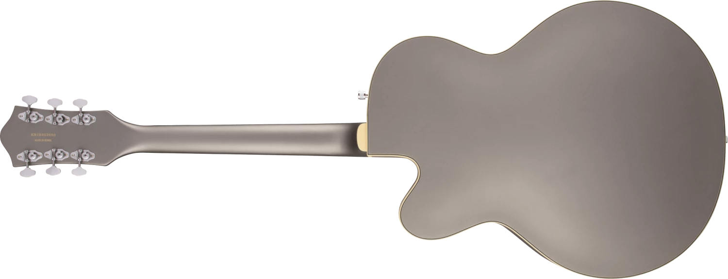 Gretsch Electromatic "Rat Rod" Hollow Body Single Cut With Bigsby, Matte Phantom Metallic Guitar 4 Gretsch Electromatic "Rat Rod" Hollow Body Single Cut With Bigsby, Matte Phantom Metallic Guitar