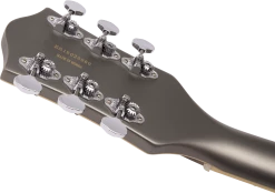 Gretsch Electromatic "Rat Rod" Hollow Body Single Cut With Bigsby, Matte Phantom Metallic Guitar 17 Gretsch Electromatic