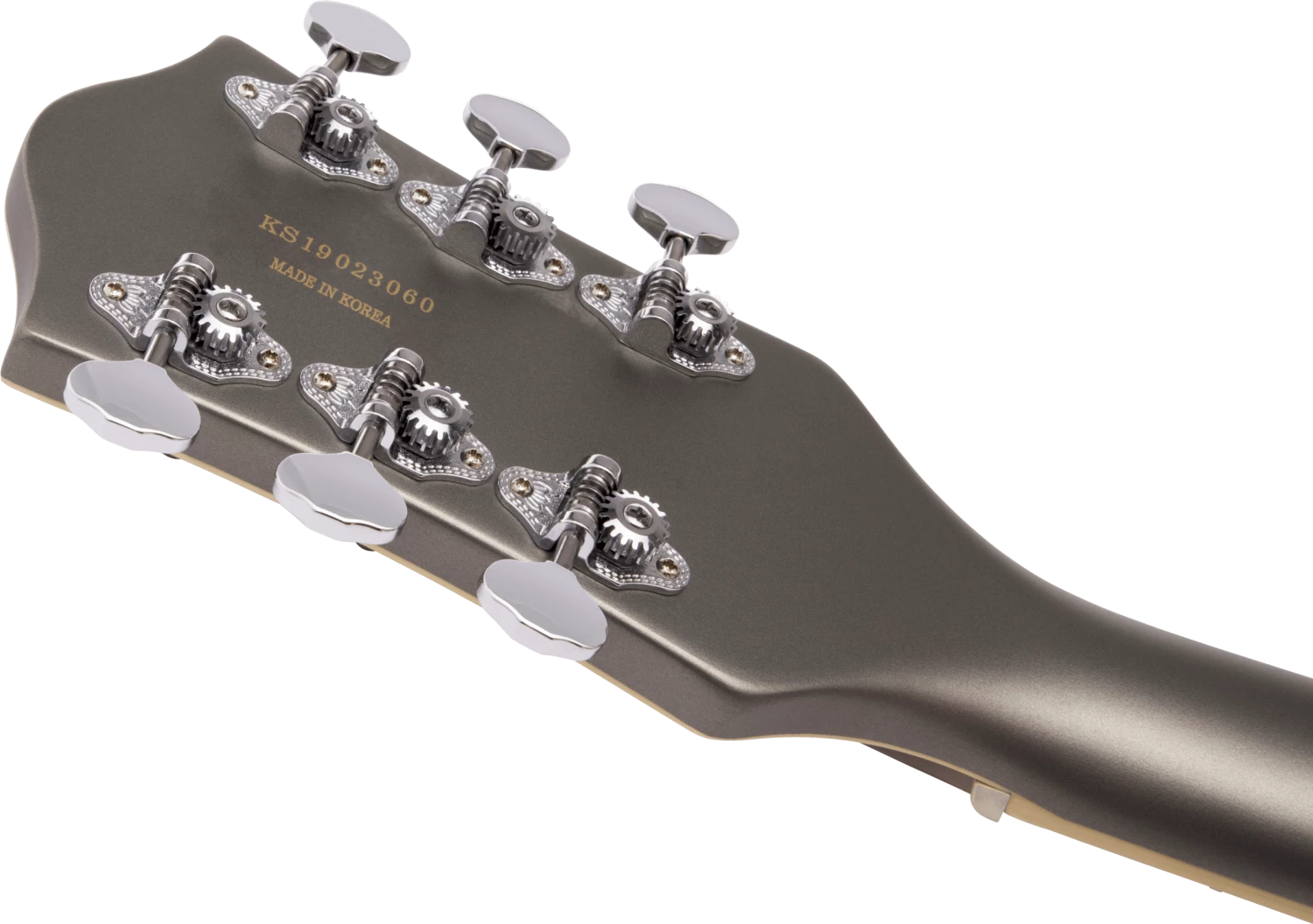 Gretsch Electromatic "Rat Rod" Hollow Body Single Cut With Bigsby, Matte Phantom Metallic Guitar 10 Gretsch Electromatic "Rat Rod" Hollow Body Single Cut With Bigsby, Matte Phantom Metallic Guitar