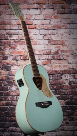 Gretsch G5021E Rancher Penguin Parlor Guitar | Mint Metallic