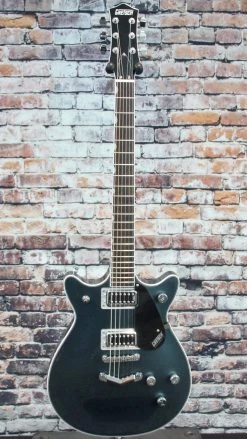 Gretsch G5222 Electromatic Double Jet BT | Jade Grey Metallic Guitar