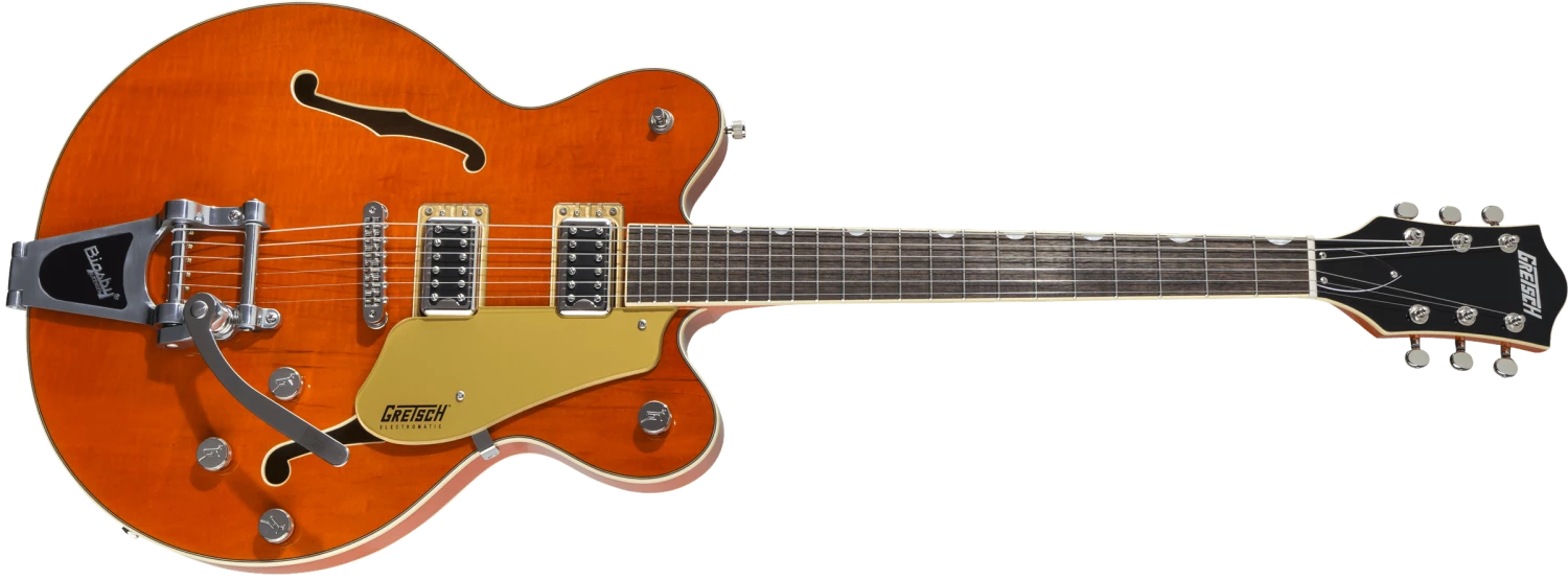Gretsch G5622T Electromatic Center Block Double-cut With Bigsby, Orange Stain 6 Gretsch G5622T Electromatic Center Block Double-cut With Bigsby, Orange Stain