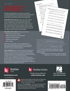 Piano Books Hal Leonard Berklee Music Theory Book 1 - 2nd Edition