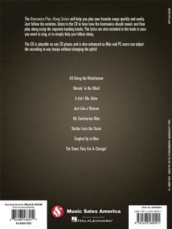 Hal Leonard Bob Dylan Harmonica Play-Along Volume 12