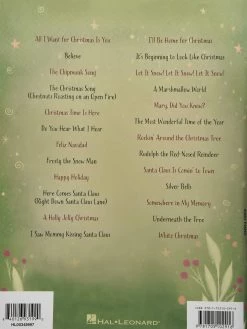Hal Leonard Easy Piano Christmas Songs For Kids