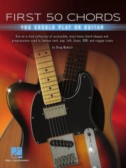 Guitar Books Hal Leonard First 50 Chords Guitar