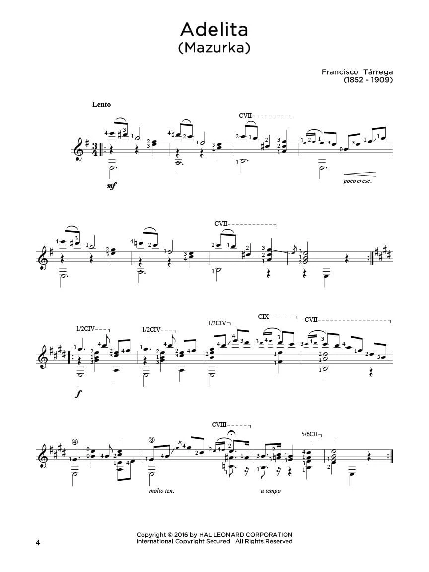 Hal Leonard First 50 Classical Pieces You Should Play On Guitar Guitar Books 5 Hal Leonard First 50 Classical Pieces You Should Play On Guitar Guitar Books