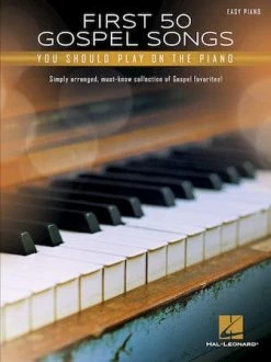 Hal Leonard First 50 Gospel Songs Piano