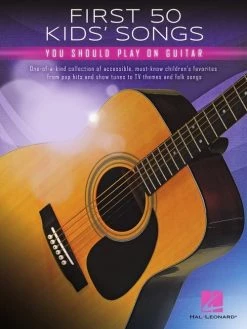 Hal Leonard First 50 Kids Songs Guitar