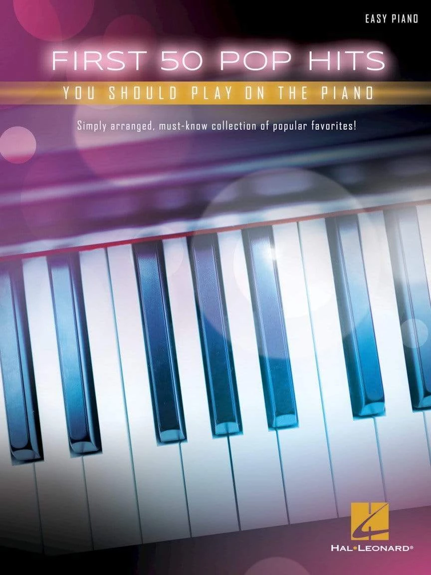 Piano Books Hal Leonard First 50 Pop Hits You Should Play On The Piano 4 Piano Books Hal Leonard First 50 Pop Hits You Should Play On The Piano