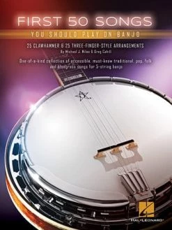 Hal Leonard First 50 Songs Banjo Books