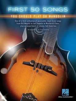 Books Hal Leonard First 50 Songs Mandolin