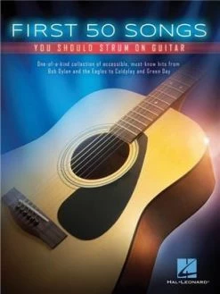 Guitar Books Hal Leonard First 50 Songs Strum Guitar