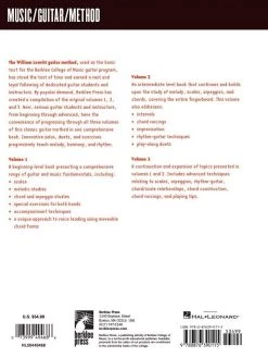 Guitar Books Hal Leonard Modern Guitar Method: Volumes 1,2,3