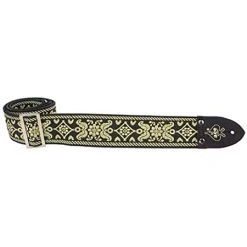Henry Heller Ace Old Gold Vintage Reissue Guitar Strap Guitar Accessories