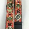 Guitar Accessories Henry Heller HJQ2 2" Deluxe Multi-Color Jacquard Guitar Strap
