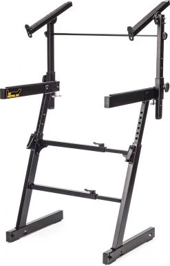 Hercules AutoLock Z-Style Keyboard Stand With Second Tier