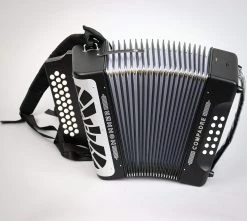Hohner Compadre Diatonic Black Accordion | GCF Accordions