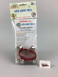 Hohner S4009 Kids Nylon Webbed Wrist Bells World / Hand Percussion