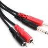 Pro Audio Accessories Hosa CPR Stereo Interconnect Cable | Dual 1/4" Inch TS To Dual RCA
