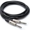 Hosa Pro Balanced Interconnect Cable REAN 1/4" To Same, 10ft.