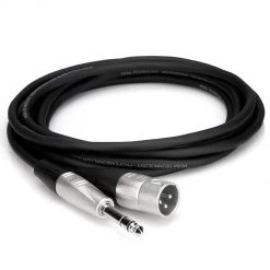 Hosa Pro Balanced Interconnect REAN 1/4" TRS To XLR3M