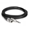 Pro Audio Accessories Hosa Pro Balanced Interconnect REAN XLR3F To 1/4" TRS Cable