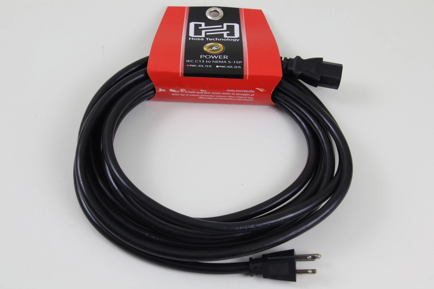 Hosa PWC Series Standard IEC Power Cables Pro Audio Accessories 3 Hosa PWC Series Standard IEC Power Cables Pro Audio Accessories